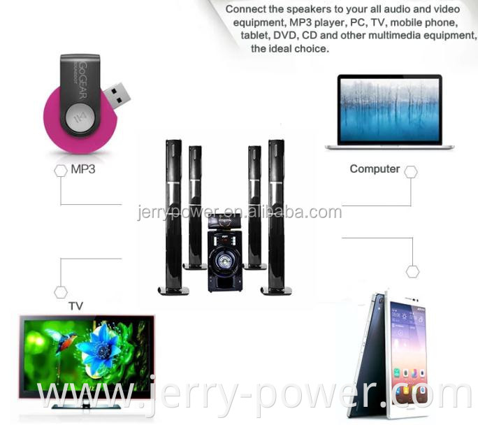 Guangzhou factory big power 18 sound speakers home theatre